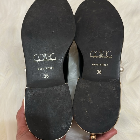 Coliac Pearl Embellished Platform Loafers - Picture 8 of 10